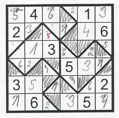 Halved Squares Sudoku